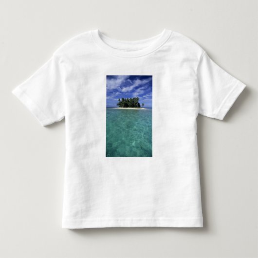 Belize, Barrièrerif, Onbenoemd eiland of kaimaneil Kinder Shirts (Voorkant)