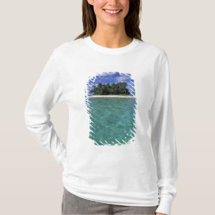 Belize, Barrièrerif, Onbenoemd eiland of zandbank. T-shirt
