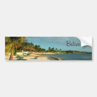 Belize Beach BumperSticker