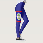 Belize Belizaanse Kriol Vlag Leggings (Rechts)