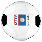 Belize Belizaanse Vlag Gepersonaliseerd  Voetbal (Gedraaid)