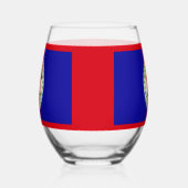 Belize Belizaanse Vlag Wapen Steel Glas (Rechts)