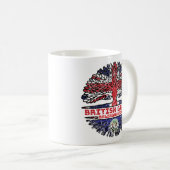 Belize Belizean UK - Britse boom Koffiemok (Voorkant rechts)