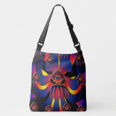 Belize Black Orchid Canvas tas (Voorkant)