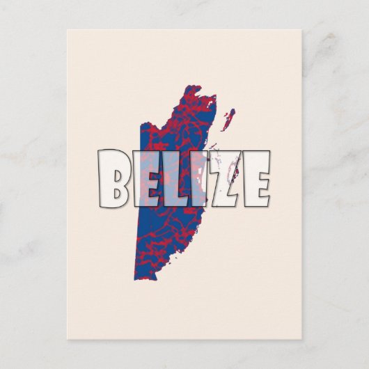 Belize Briefkaart (Voorkant)