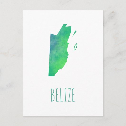 Belize Briefkaart (Voorkant)