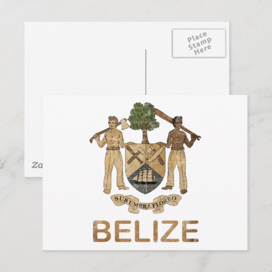 Belize Briefkaart (Voorkant / Achterkant)