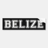Belize Bumpersticker (Voorkant)