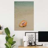 Belize, Caraïbisch Zee, Glover's rif. Conch Poster (Thuiskantoor)