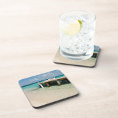 Belize, Caraïbisch Zee, Goff Caye. Een klein eilan Drankjes Onderzetter (Rechterzijde)