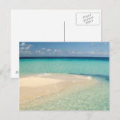 Belize, Caribisch Zee. Goff Caye, een klein eiland Briefkaart (Voorkant / Achterkant)