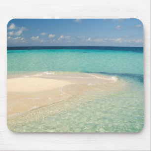 Belize, Caribische Zee. Goff Caye, Een Klein Eilan Muismat