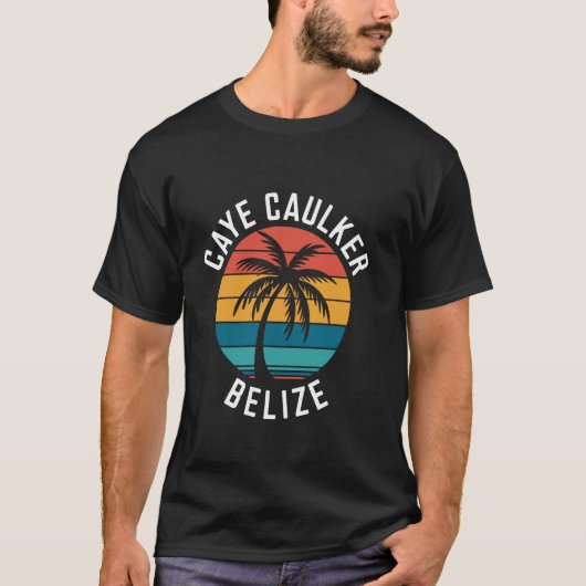 Belize Caye Caulker T-shirt (Voorkant)