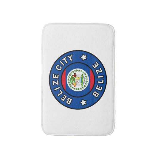 Belize City Belize Badmat (Voorkant Verticaal)