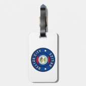 Belize City Belize Bagagelabel (Achterkant verticaal)