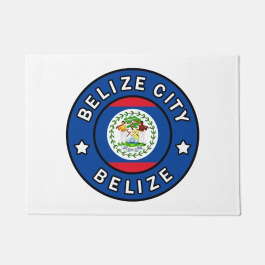 Belize City Belize Deurmat (Voorkant)