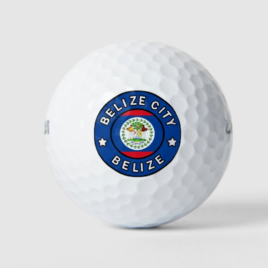 Belize City Belize Golfballen (Voorkant)