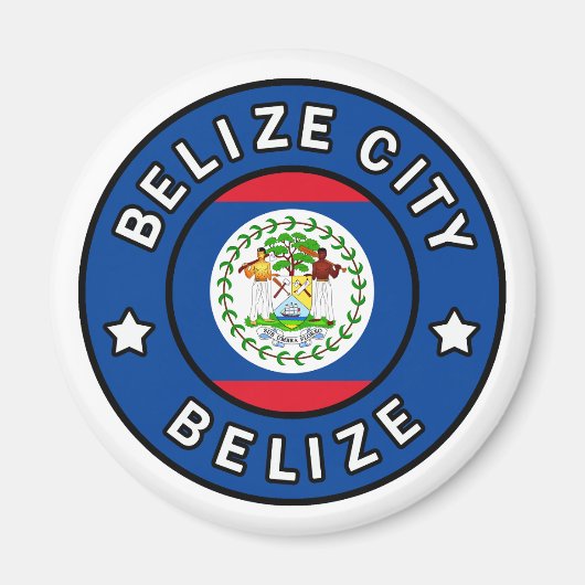 Belize City Belize Magneet (Voorkant)
