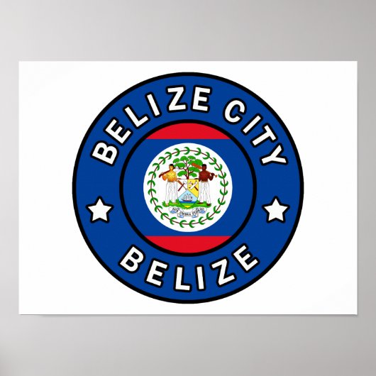 Belize City Belize Poster (Voorkant)