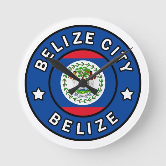 Belize City Belize Ronde Klok (Voorkant)
