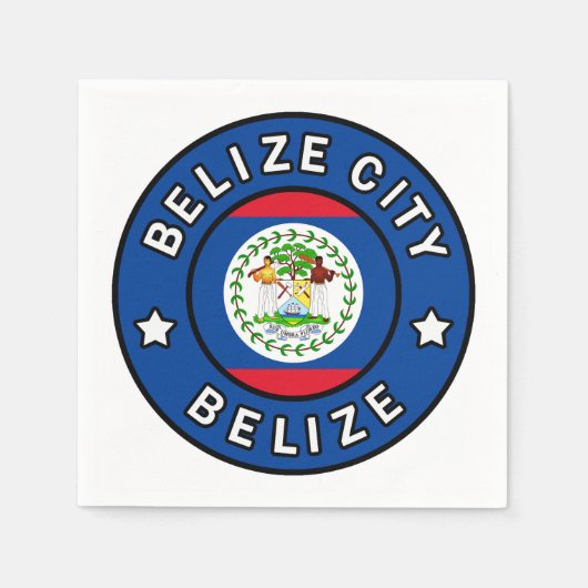Belize City Belize Servet (Voorkant)