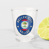 Belize City Belize Shot Glas (Voorkant)