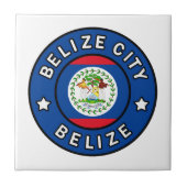 Belize City Belize Tegeltje (Voorkant)