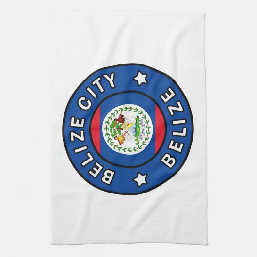 Belize City Belize Theedoek (Verticaal)