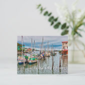 Belize City Harbour en Marina Briefkaart (Staand voorkant)