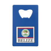 Belize Creditkaart Flessenopener (Voorkant)