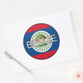 Belize Euro Sticker (Envelop)