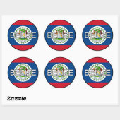 Belize Euro Sticker (Vel)