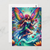Belize Fairy Briefkaart (Voorkant / Achterkant)