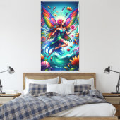 Belize Fairy Canvas Afdruk (Insitu (Slaapkamer))