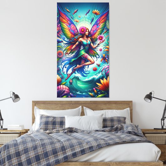Belize Fairy Canvas Afdruk (Insitu (Slaapkamer))