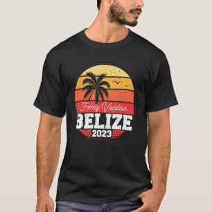 Belize Family Vacation 2023 Matching Holiday Summe T-shirt