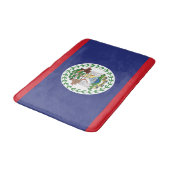 Belize Flag Badmat (Gekanteld)