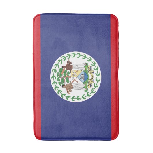 Belize Flag Badmat (Voorkant Verticaal)