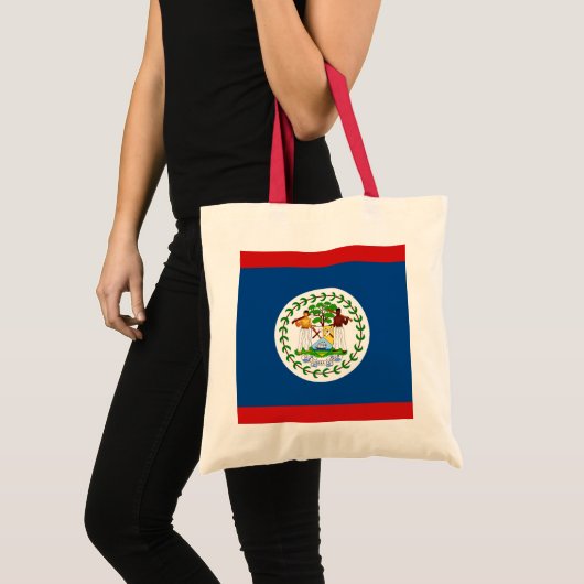 Belize Flag Bag Tote Bag (Voorkant (product))