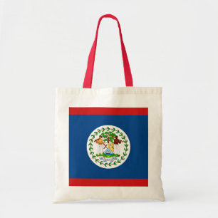 Belize Flag Bag Tote Bag