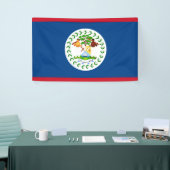 Belize flag Banner (Beurs)