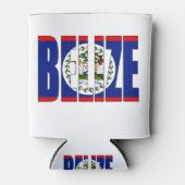Belize Flag Blikjeskoeler (Voorkant)