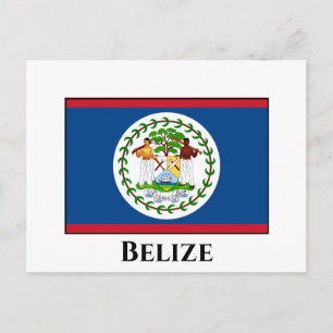 Belize Flag Briefkaart