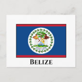 Belize Flag Briefkaart (Voorkant)