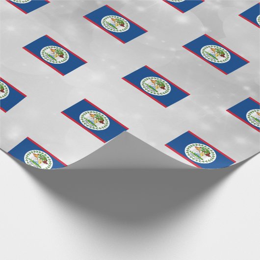 Belize Flag Cadeaupapier (Hoek)