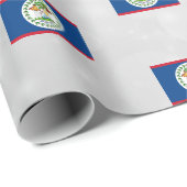 Belize Flag Cadeaupapier (Rol Hoek)