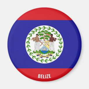 Belize Flag Charming Patriotic Magneet