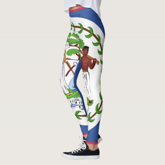 Belize Flag Emblem Leggings (Links)