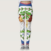 Belize Flag Emblem Leggings (Voorkant)