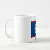 Belize Flag Koffiemok (Links)